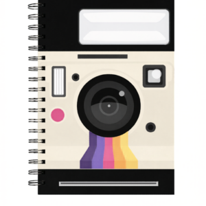 Caderno Máquina Fotográfica